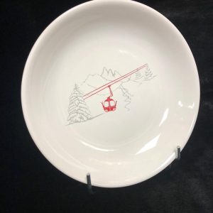 Assiette Creuse Télécabine