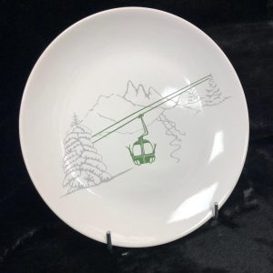 Assiette Plate Télécabine